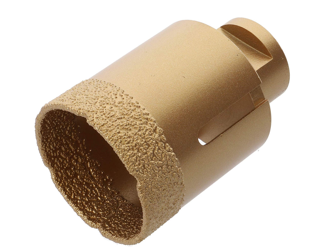 PRODIAMANT Profi Fliesenbohrer Fliese 50 mm x M14 Diamantbohrer Winkelschleifer für trockenbohren in