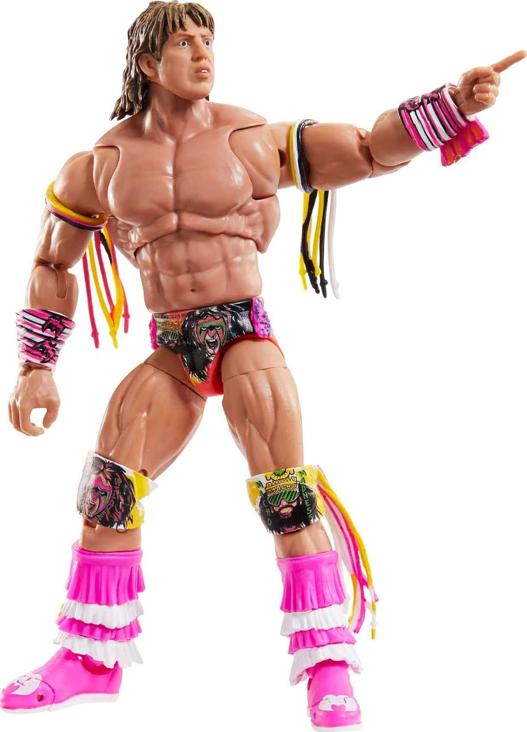 WWE MATTEL Action Figures Ultimate Edition Warrior Figur und Zubehör 6 in Collectible WWE Toys (HKT4