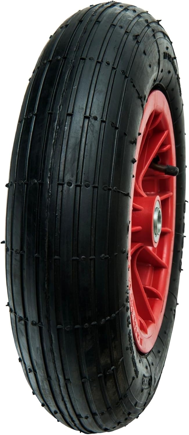 Aufblasbares Rad, 14 Zoll, 360 x 85 mm, Bohrung 20 mm D : 360 x 85 Bohrung: 20 mm, D : 360 x 85 Bohr