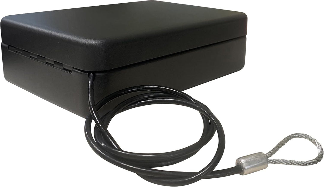 ARREGUI Private C9427 Geldkassette mit Sicherungskabel aus Stahl und Kombinationsschloss | Geldkasst