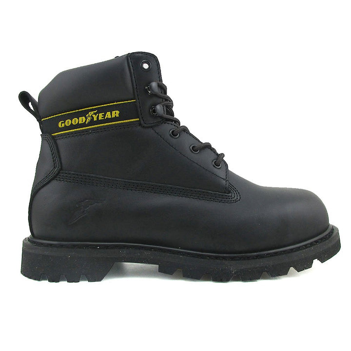 Goodyear S3 SRC, Herren Sicherheitsstiefel, Schwarz (schwarz schwarz), 45 EU (10.5 UK) 45 EU Schwarz