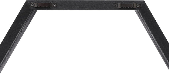 Sechseckige Wandregale Wabenförmige Regale 5er-Set Wandmontierte Holzregale im Landhausstil Wand-Auf