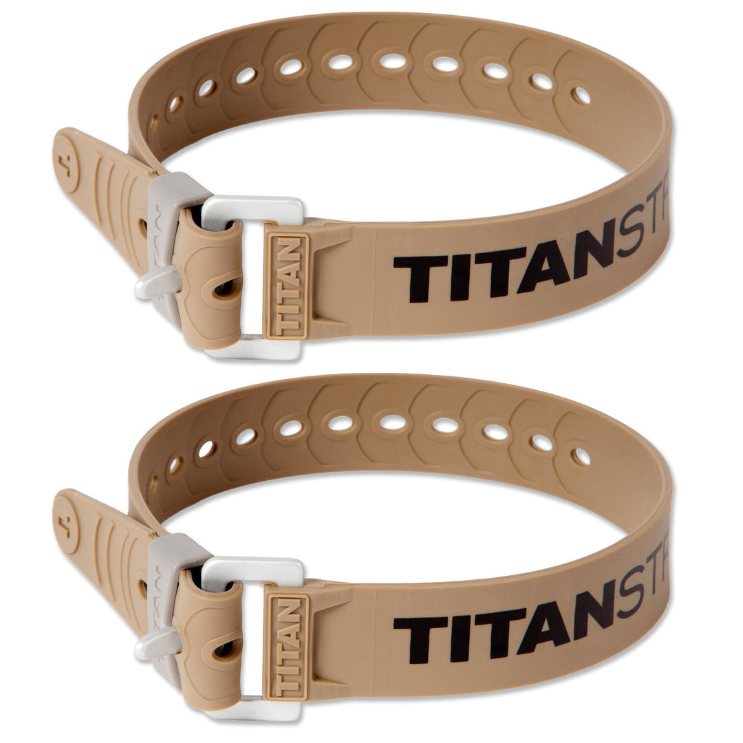 TitanStraps Industrial Straps Sicherheitsgurt-Set zum Sichern von Splits, Lastenfahrrädern, Gartensc