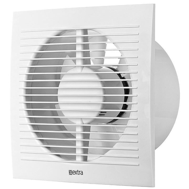 Ø 150mm Weiss Badlüfter - Lüfter für Effiziente Belüftung im Bad Kuche WC, Ø 150mm Weiss