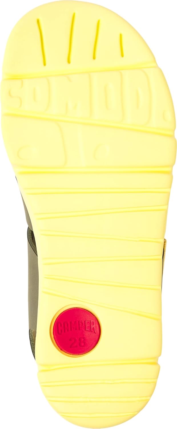 Camper Jungen Oruga K800242 T-Strap Sandal 33 EU Grün 022, 33 EU Grün 022
