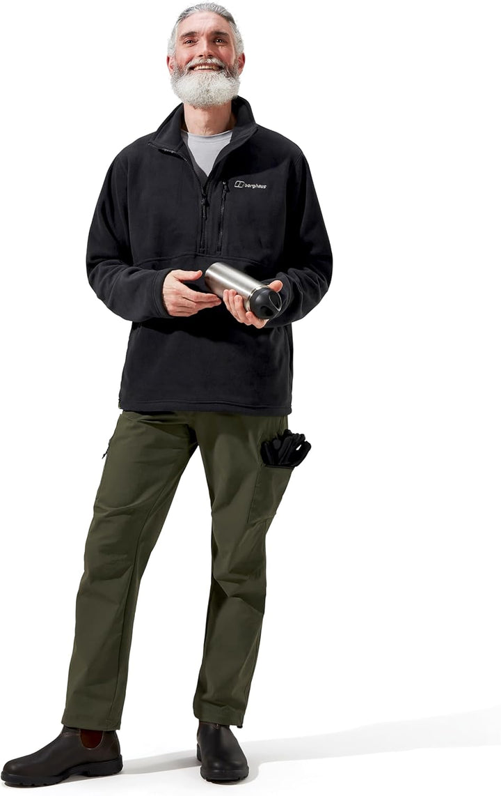 Berghaus Herren Prism Polartec Interactive Fleece Jacke, zusätzliche Wärme, schmeichelnder Stil, lan