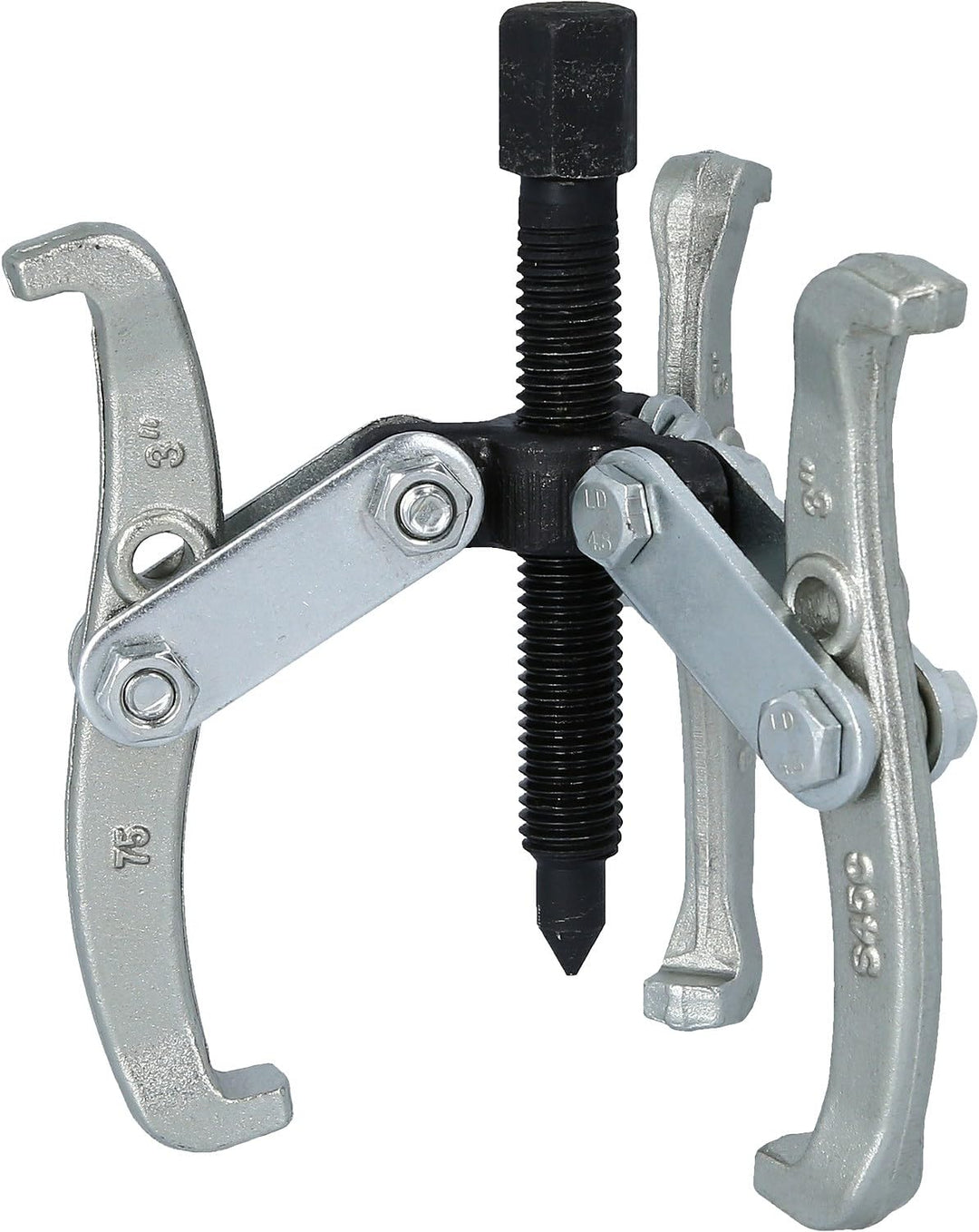 BRILLIANT TOOLS BT631024 Universal-3-Arm-Abzieher, 3" [Powered by KS TOOLS] 3 Zoll, 3 Zoll