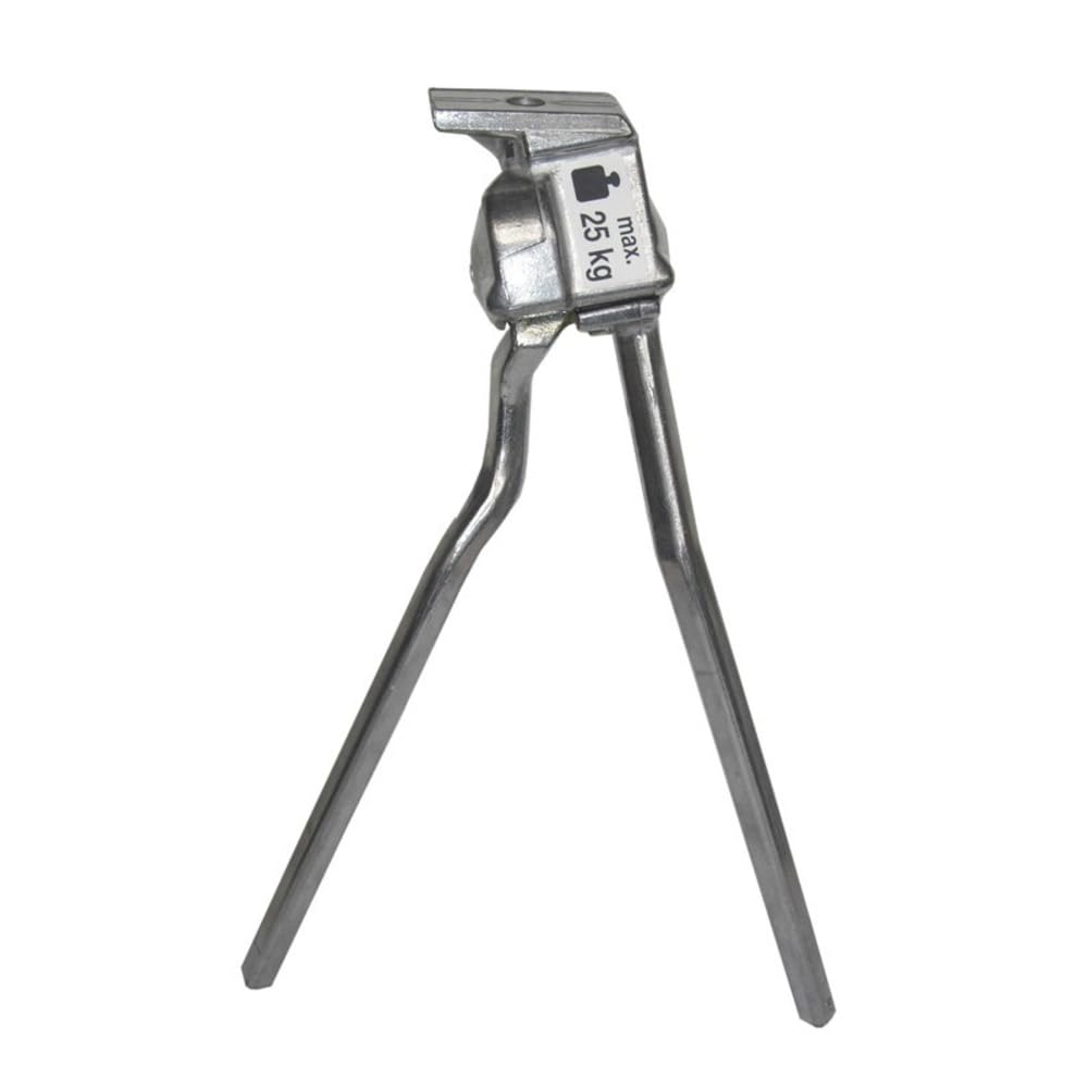 ESGE Unisex – Erwachsene Alu Fahrradstand, Silber, 1size