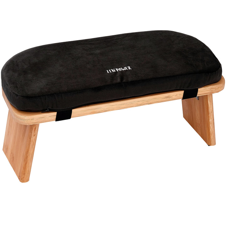 Yoga Bench, klappbare Yoga Bank aus Holz, ergonomische Meditationsbank, Gebetshocker für spirituelle