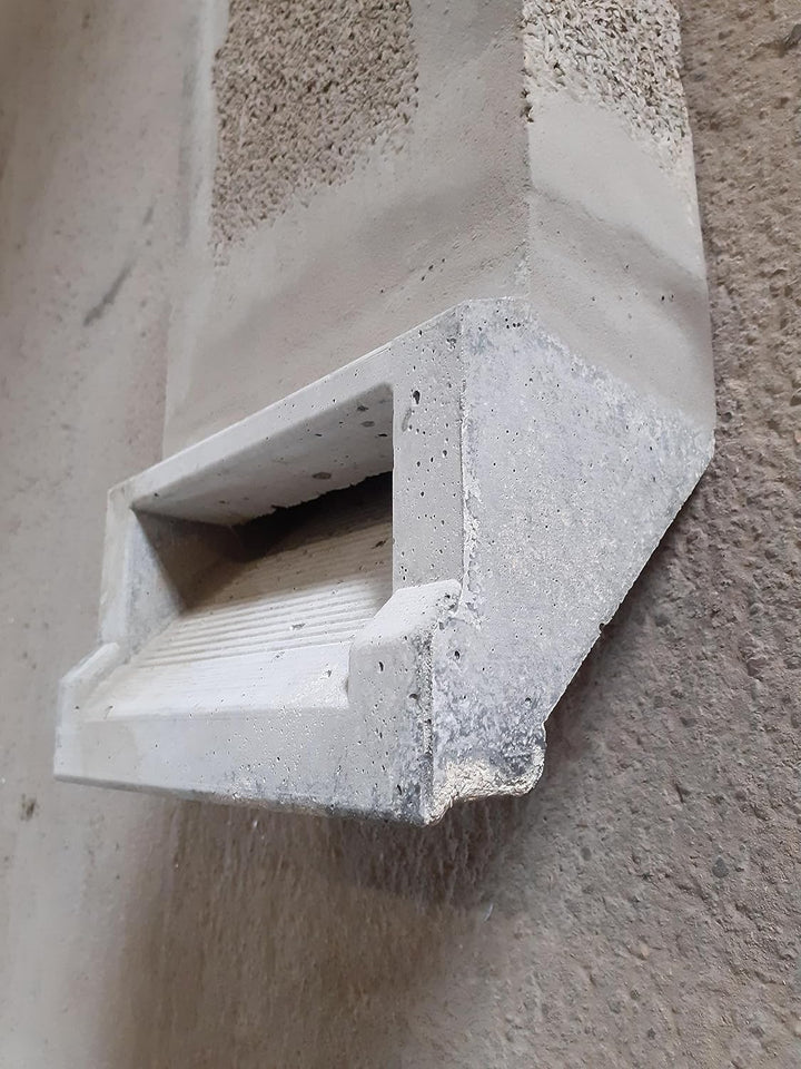 Fledermaus Fassadenkasten Unterputz mit Blende | Wetterfest | Fledermausquartier | Fledermauswochens