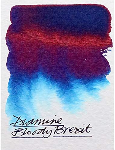 Diamine Füllfederhaltertinte Bloody Brexit, 80 ml, limitierte Auflage