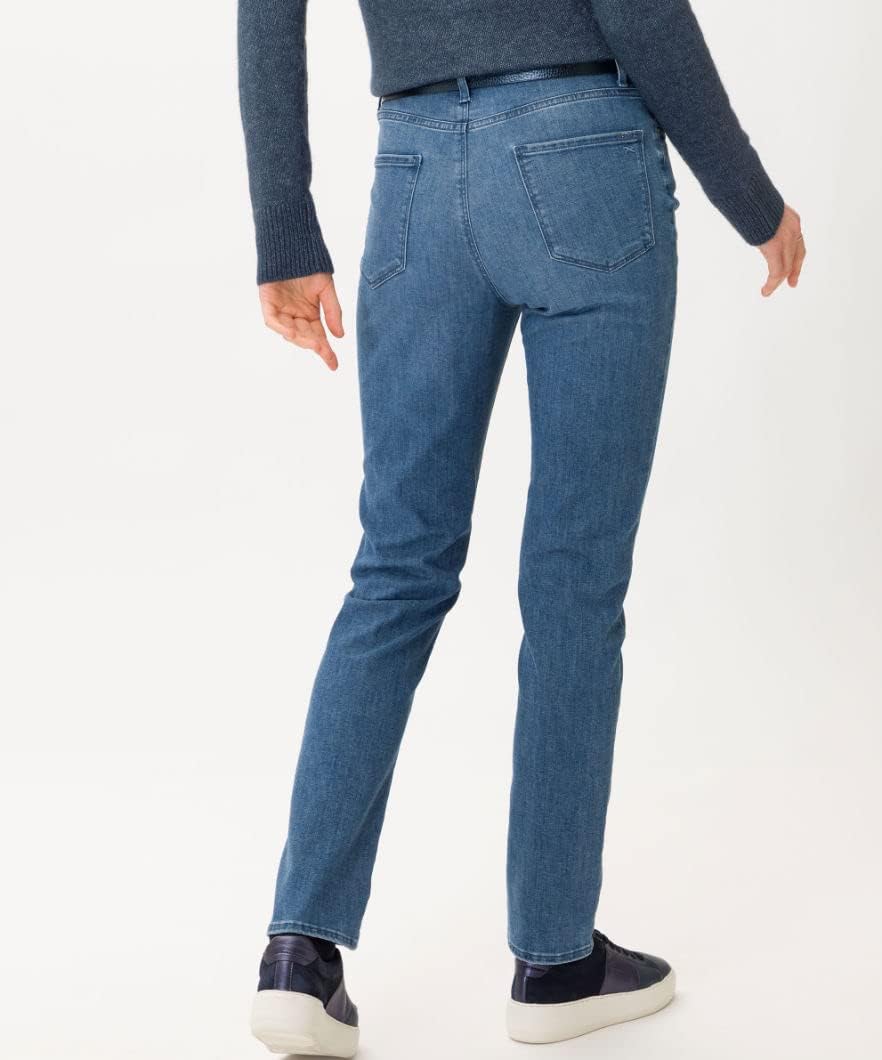 BRAX Damen Style Mary Blue Planet Nachhaltige Five-Pocket Jeans 27W / 30L Used Light Blue 1, 27W / 3