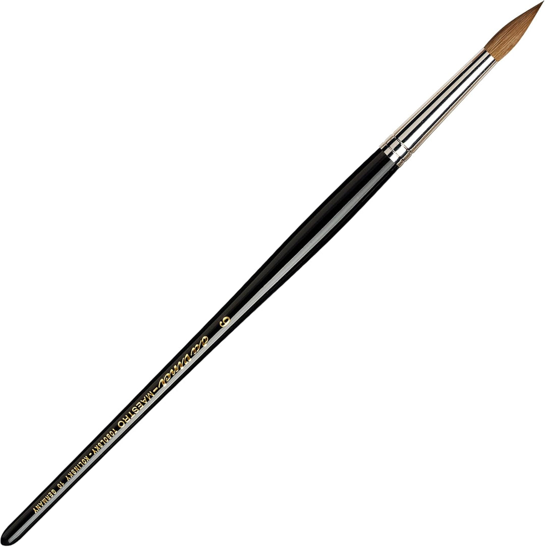 Da Vinci 10 Serie tobolsky-kolinsky Wasser Farbe, Pinsel, eingezogen, rot, 23 x 0,57 x 30 cm Round S
