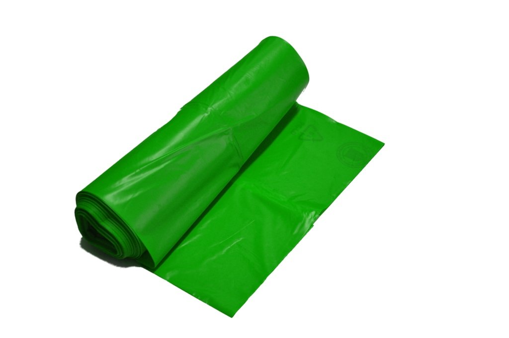 DEISS PREMIUM Abfallsack 70 Liter, grün, Typ 60 (1 Karton = 250 Säcke)