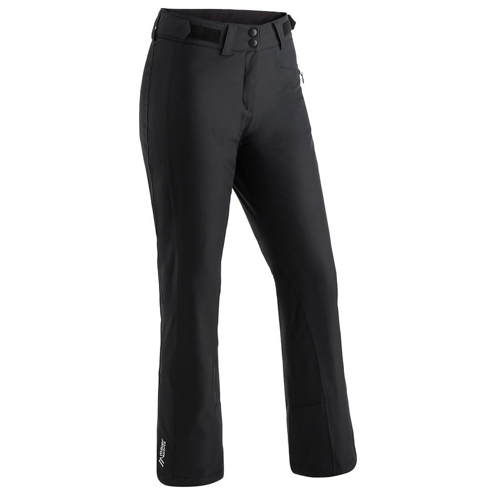 Maier Sports Beate, Damen Skihose, wasserdichte Schneehose, Schützender Schneefang und Verstellbarer