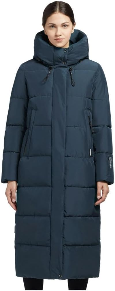 Khujo Damen Steppmantel Soulani 2 S Leg-Petrol, S Leg-Petrol