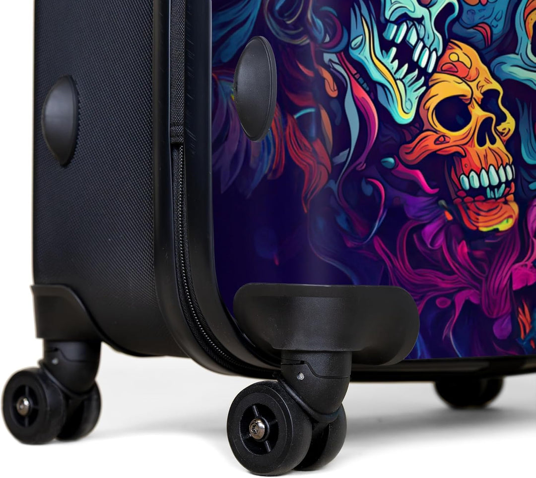Koffer XL Gross 77x51.5x28 cm Reisekoffer mit Rollen Leicht Trolley grosser Hartschalenkoffer Rollko