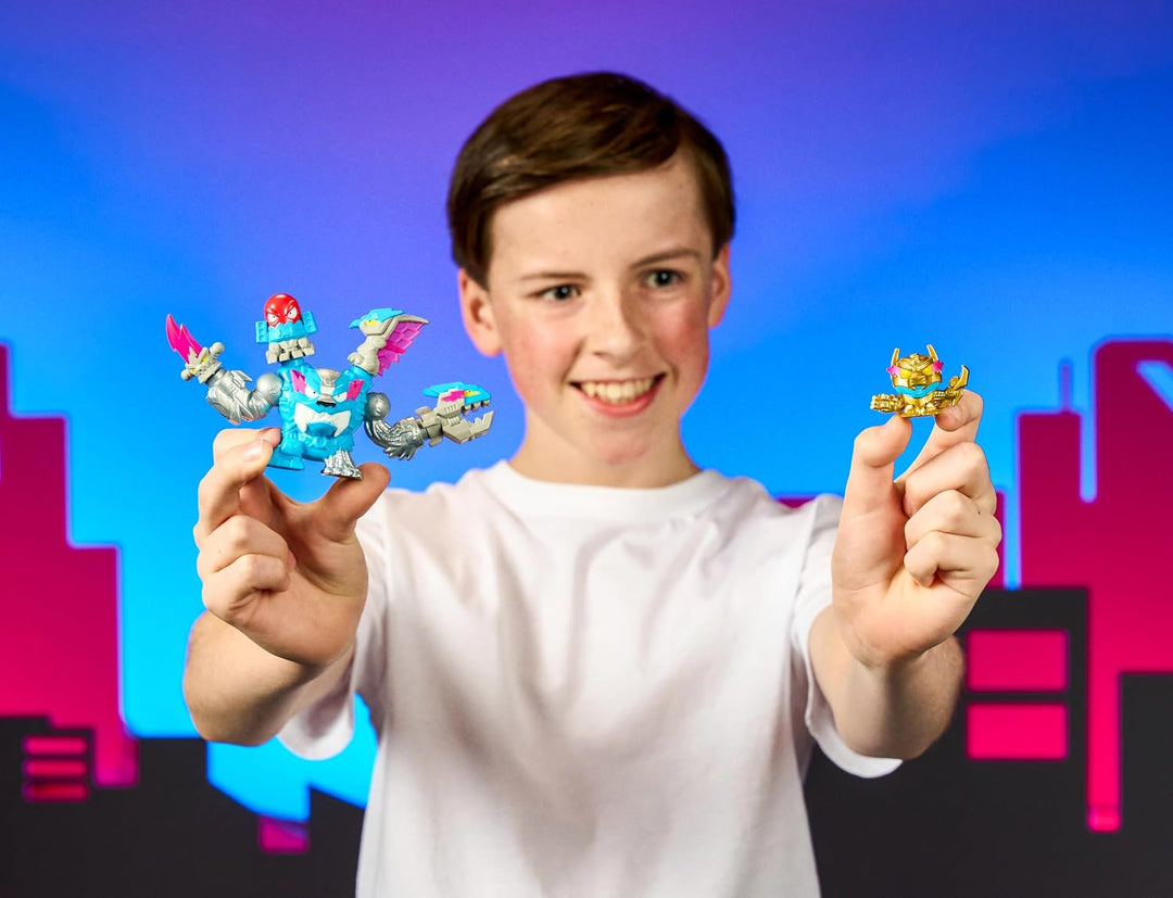 MrBeast Lab Swarms Mega‑Tech Serie: Verlasse das Labor und bereite Dich auf den Kampf vor. Sammle üb