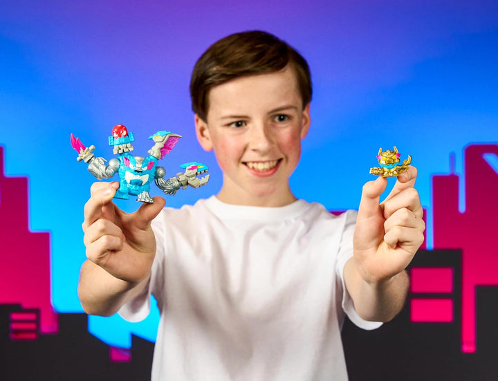 MrBeast Lab Swarms Mega‑Tech Serie: Verlasse das Labor und bereite Dich auf den Kampf vor. Sammle üb