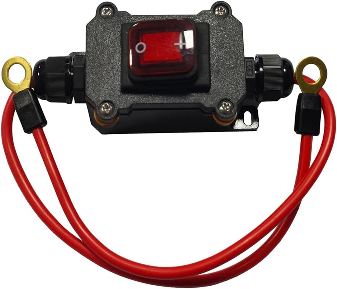 DC12V Inline Drahtschalter DC12-24V DPST Dual-Seiten Verkabelungsschalter für Motorrad und Auto EIN/