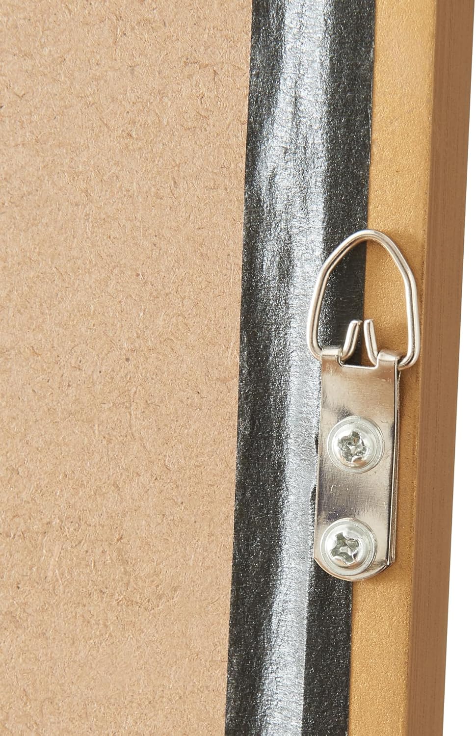 [en.casa] Wandspiegel Colobraro Fensterspiegel rechteckig 90 x 60 cm Spiegel Goldener Rahmen vertika