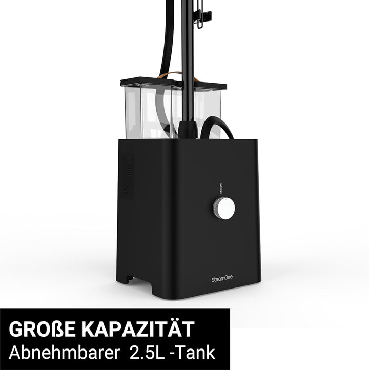 STEAMONE- Steamer Professionell Dampfglätter 2900W 125g/min 10bar SteamCube- Vertikales und horizont