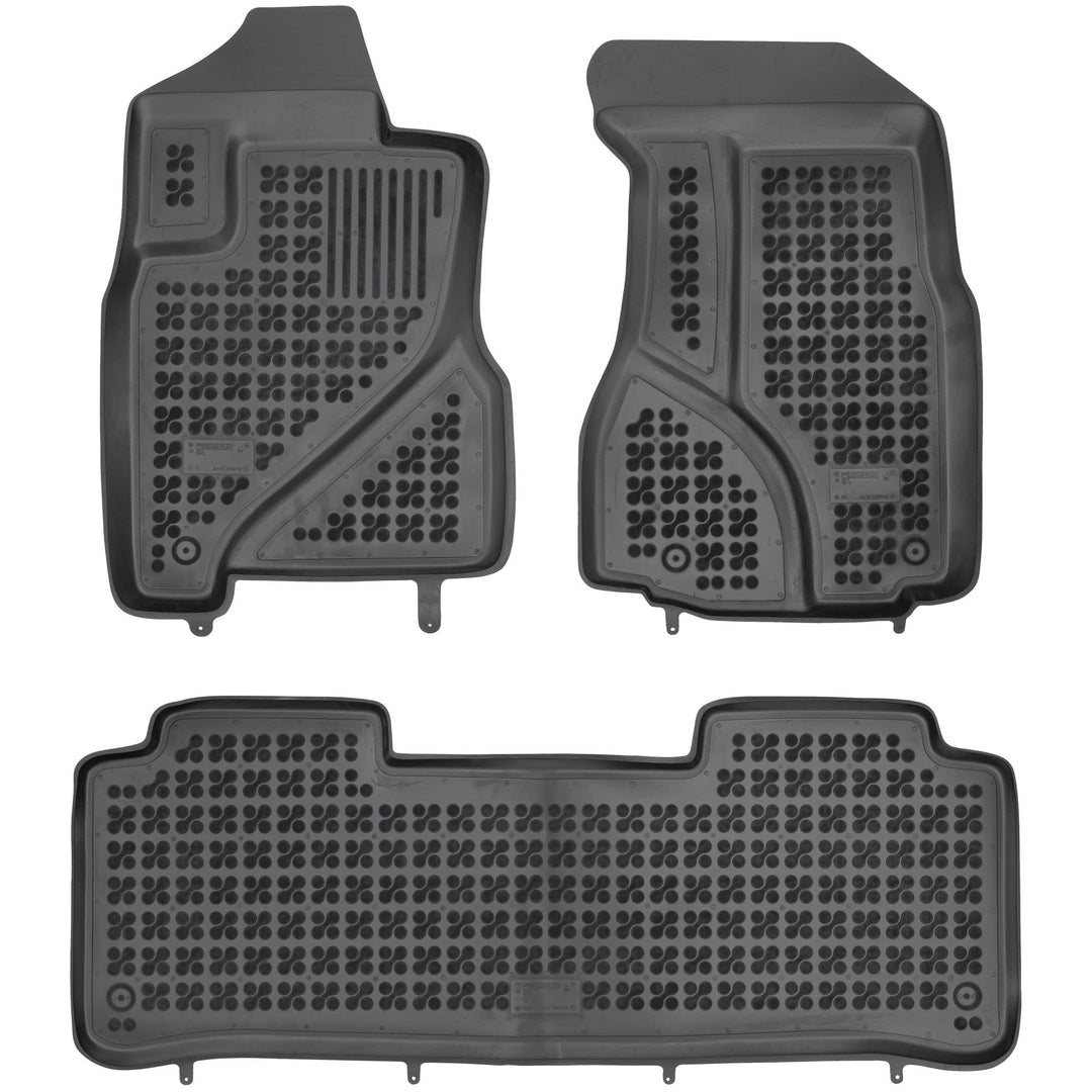 SMK Auto fussmatten gummimatten passt für Honda CR-V II 2001-2006 fussmatten Auto für alle Jahreszei