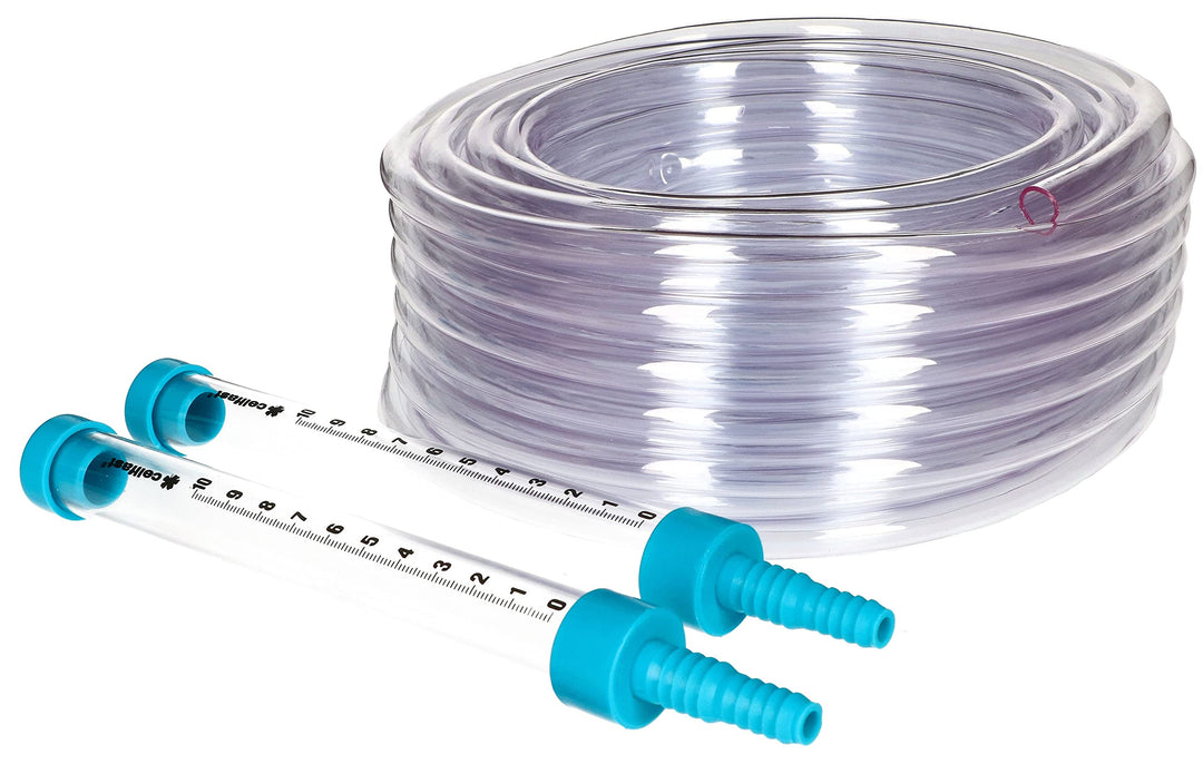 KOTARBAU® Schlauchwasserwaage 25m mit zwei Messröhrchen, 25m