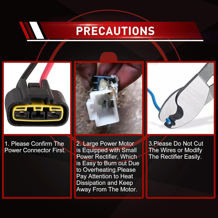 WOOSTAR 5 Pin Spannungsregler Kabelbaum Länge 1500mm Ersatz für Polaris RZR 4 900 1000 570 Sportsman