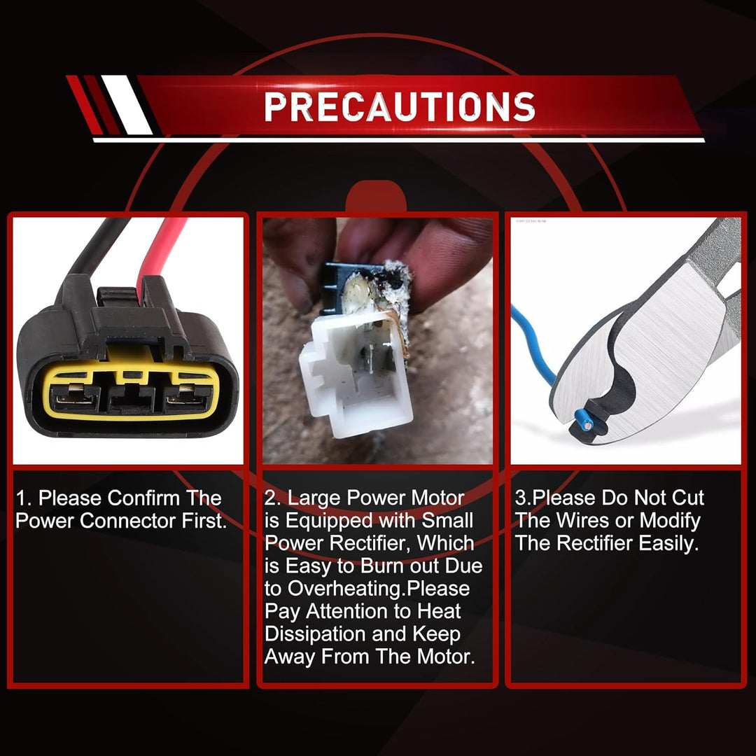 WOOSTAR 5 Pin Spannungsregler Kabelbaum Länge 1500mm Ersatz für Polaris RZR 4 900 1000 570 Sportsman