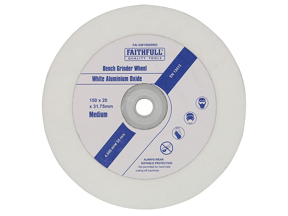 ROSENBERG General Purpose Schleifscheibe 150mm x 20mm White Medium