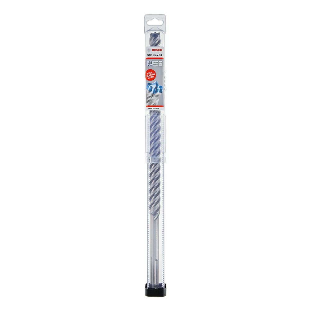 Bosch Professional Hammerbohrer SDS max-8X (Masse 25x400x520 mm, Bohrer für Beton und Normalbeton) 2
