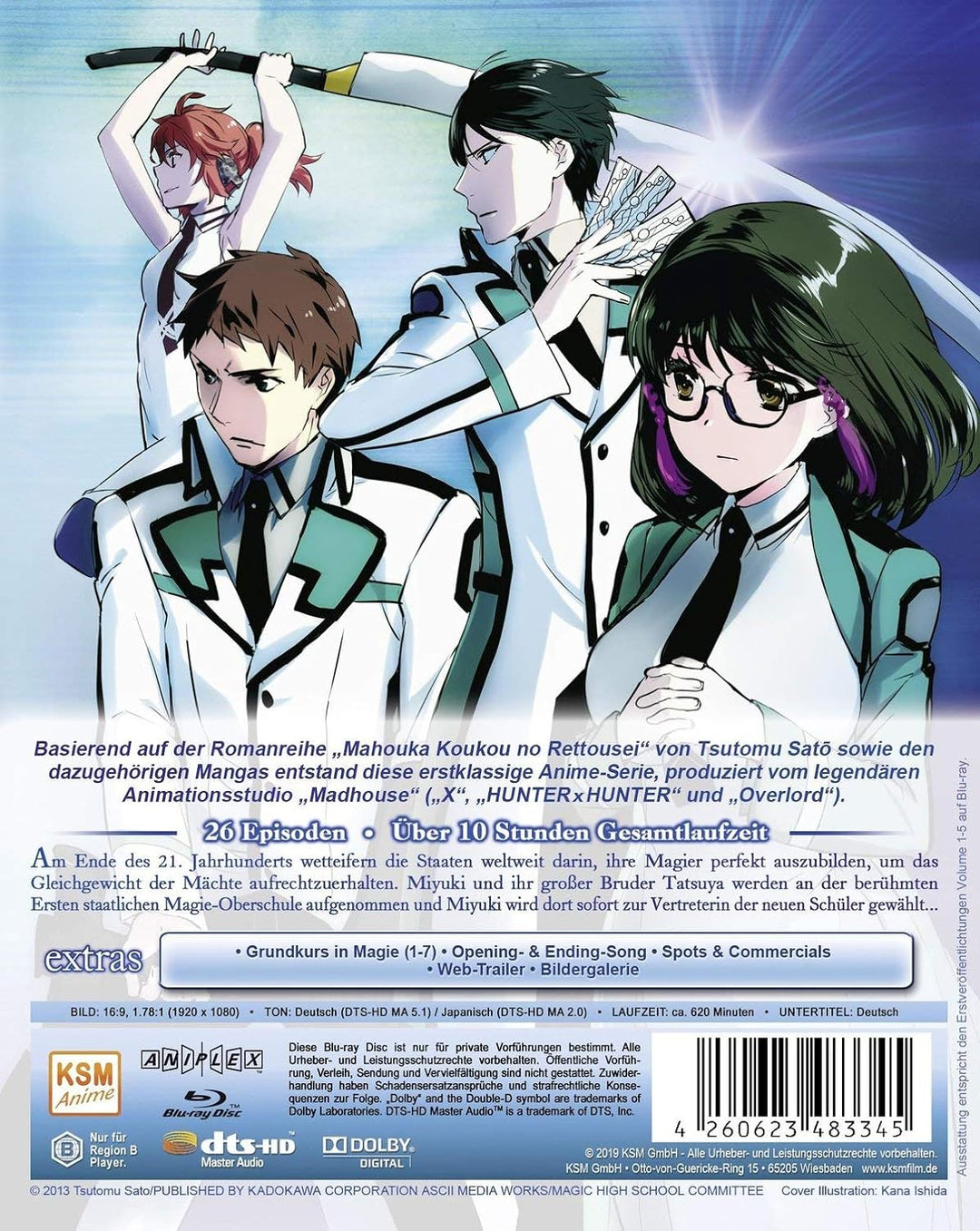 The Irregular at Magic High School - Gesamtedition (Episode 01-26) [Blu-ray], Blu-ray