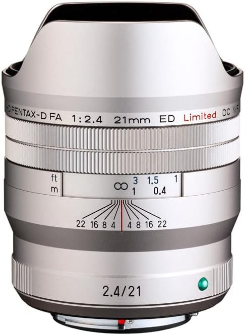 HD PENTAX-D FA 21mmF2.4ED Limited DC WR in Silber Ultra-Weitwinkel-Objektiv mit Festbrennweite [Zur