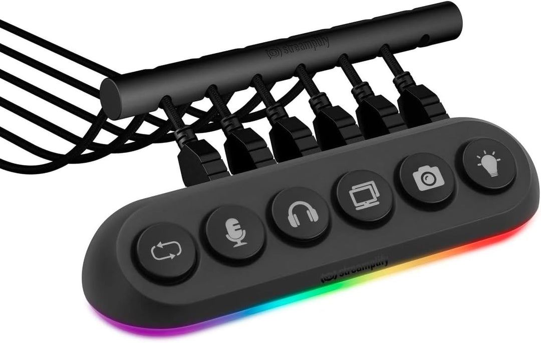 Streamplify USB Hub 3.0 mit Netzteil - 5-Port USB Adapter - USB Verteiler 3.0 - USB Hub Aktiv 3.0 mi