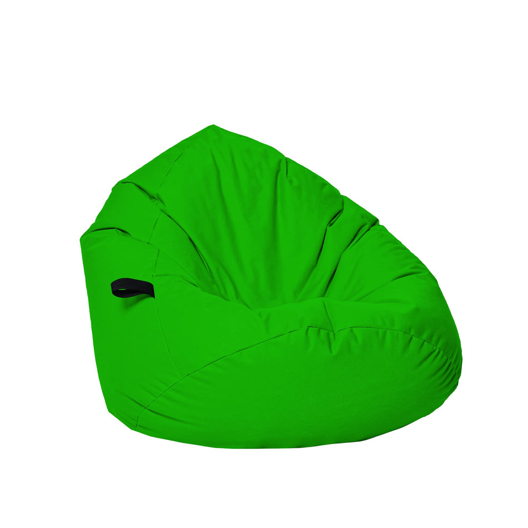 Sitzsack Tropfenform Kastanie - für Kinder &amp; Erwachsene – Indoor wie Outdoor da er Wasserfest ist– f