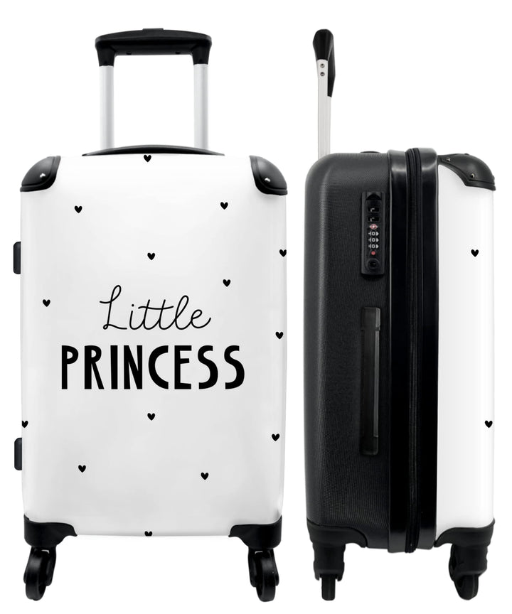 NoBoringSuitcases.com® Hartschalenkoffer Mädchen Kinder Koffer fürs Gepäck Carry on Trolli Geschenke