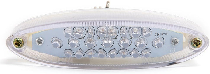 evomosa 28 Led Motorrad ATV Heckbremse Stop Kennzeichenbeleuchtung kompatibel mit ATV LTZ König Quad