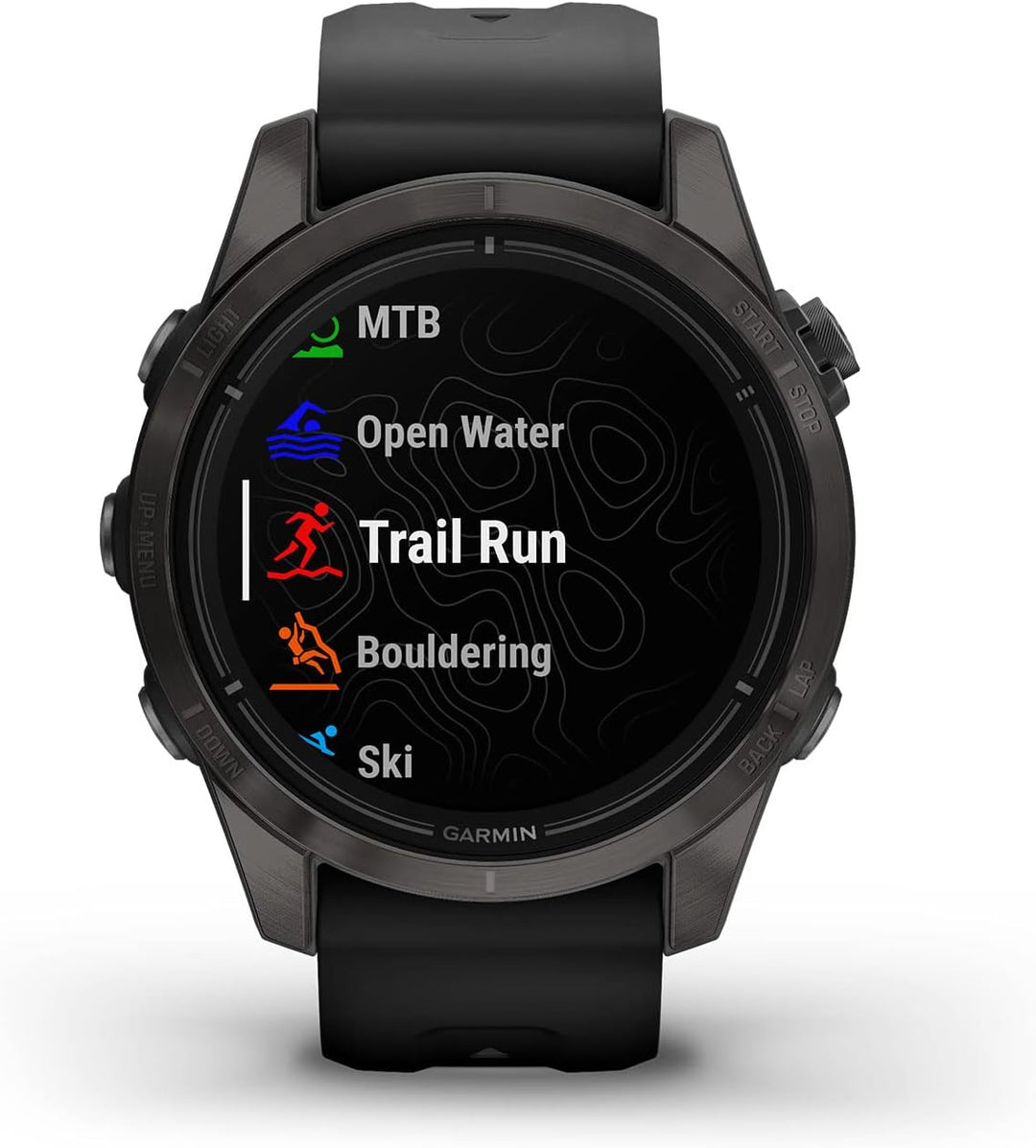 Garmin epix Pro (Gen 2) Sapphire Edition, 42 mm, Hochleistungs-Smartwatch, fortschrittliche Training