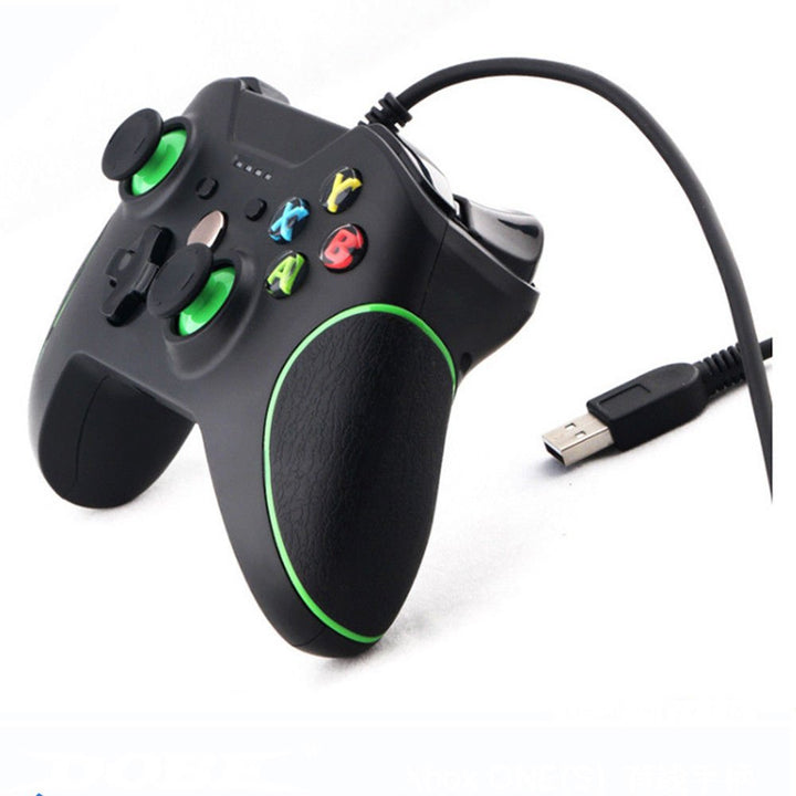 OSTENT Wired USB Controller Joystick Gamepad für Microsoft Xbox One/Xbox One S/Windows PC Laptop Far