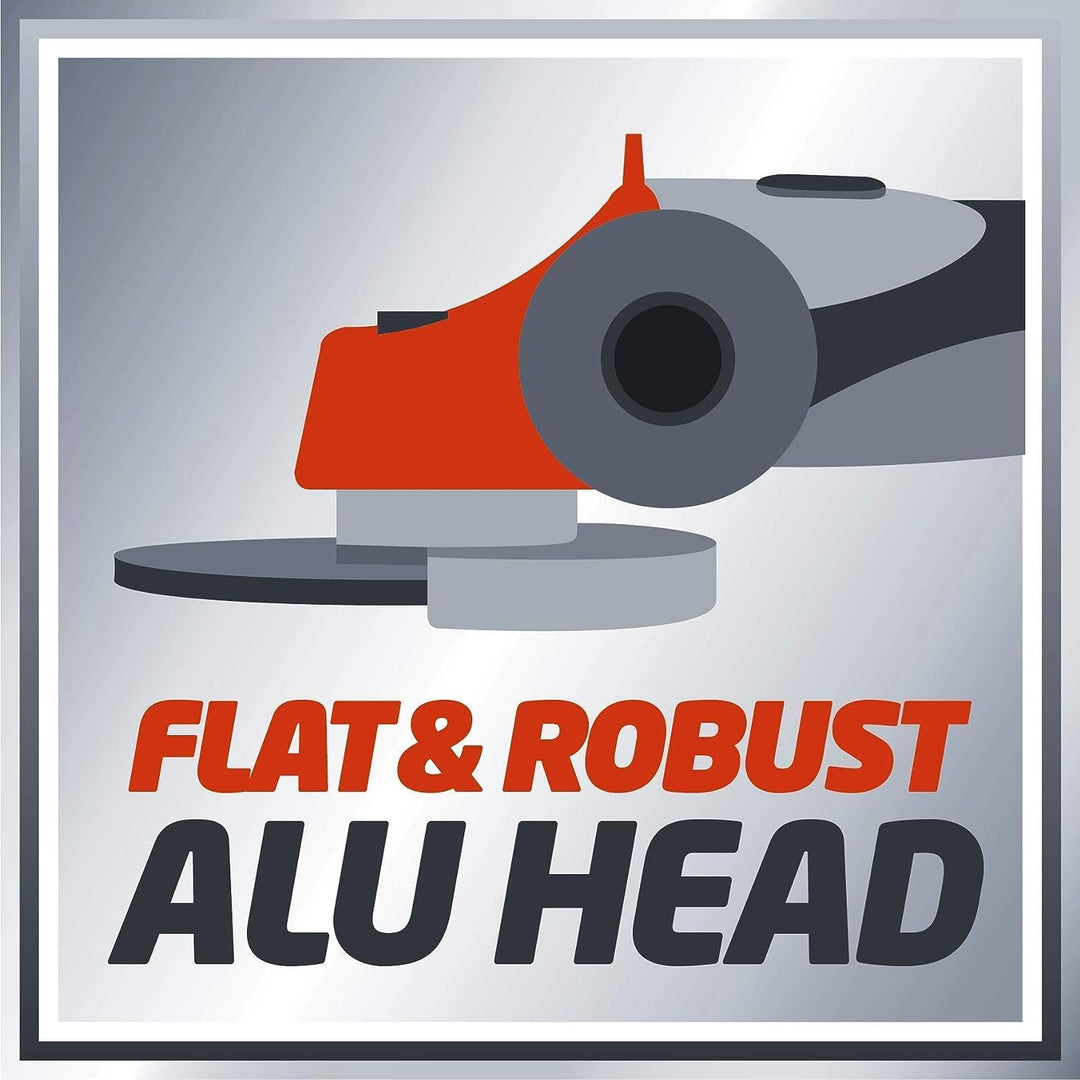 Einhell Winkelschleifer TC-AG 115 (500 W, 12000 min.-1 Drehzahl, 115mm Scheiben-Ø, Scheibenschutz, S