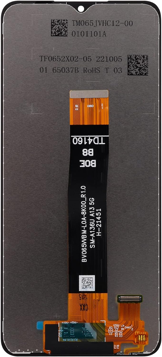 swark LCD Display Kompatibel mit Samsung Galaxy A13 5G SM-A136 (Schwarz Ohne Rahmen) Touchscreen Dig