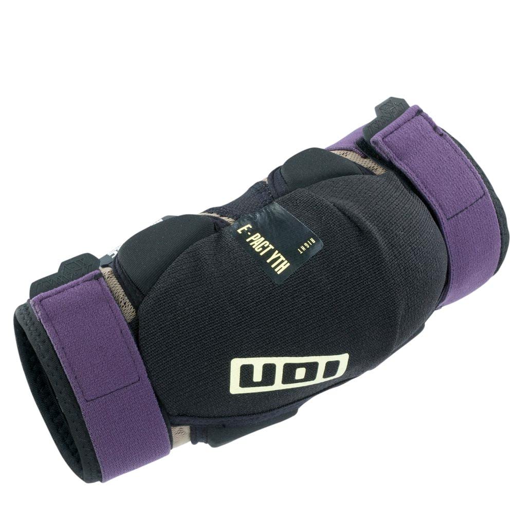 Ion E-Pact Kinder Fahrrad Knieschoner lila/grün/schwarz 2023: Grösse: L (152), L