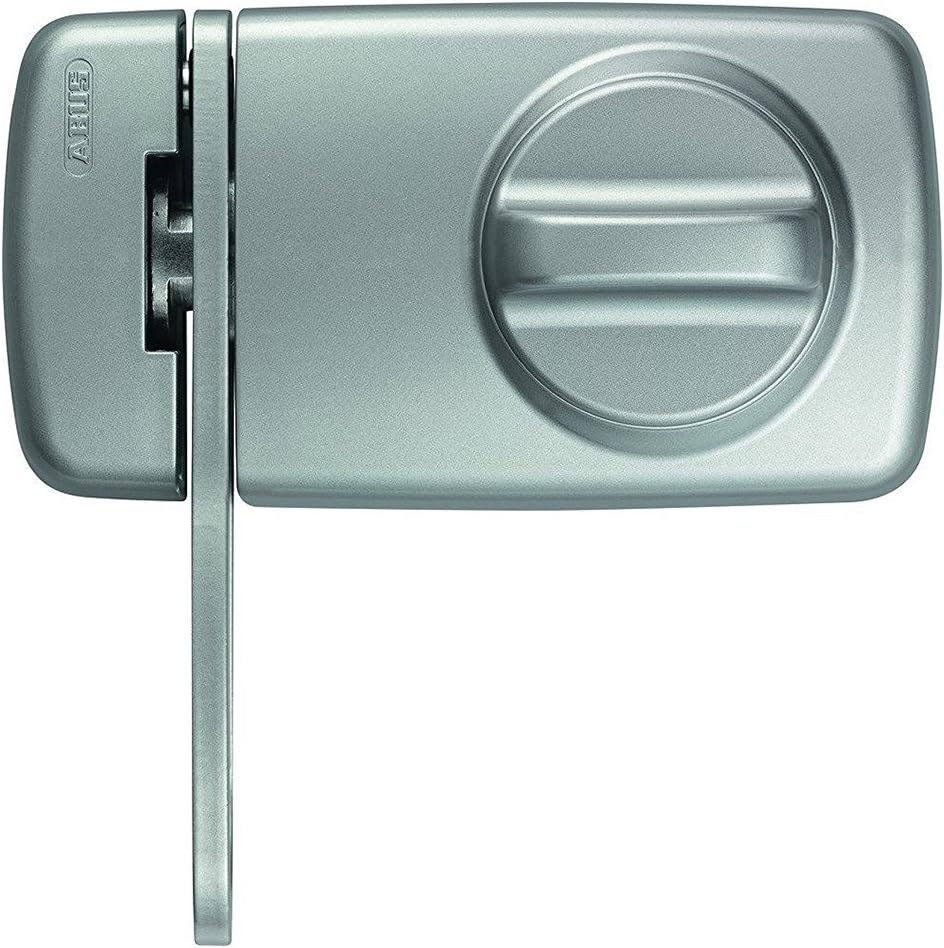 ABUS Türzusatzschloss 7030 mit Sperrbügel und Drehknauf , von Aussen auf- und abschliessbar , Zusatz