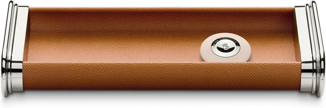 Graf von Faber-Castell ‎118541 - Ablageschale mit Lederummantelung, braun