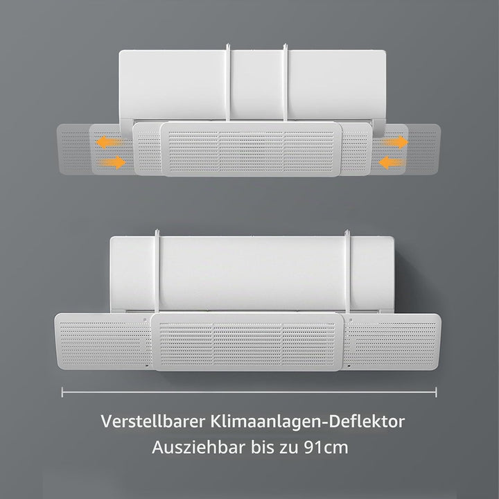 Klimaanlage Windabweiser Universal für Zuhause Büro Klimaanlagen Deflektor Plastik Adjustable für Wa