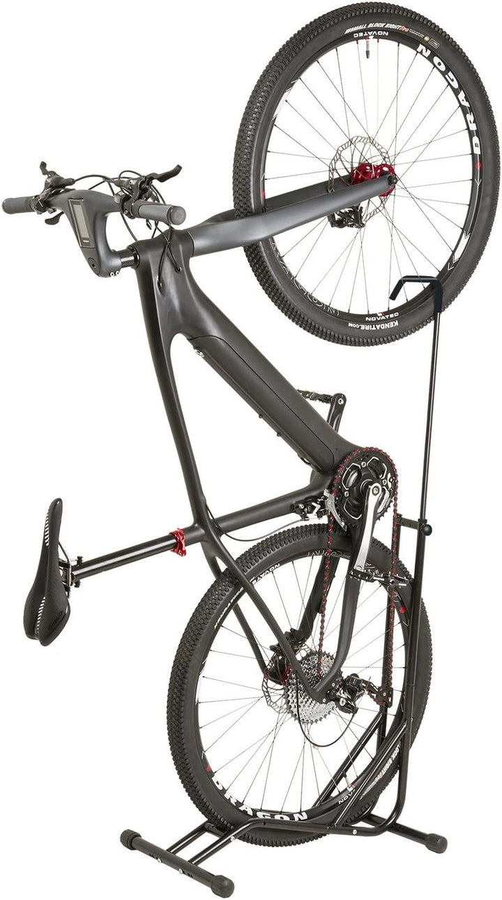 2 in 1 vertikaler + horizontaler Fahrradständer, Parkständer, Abstellständer 12-29 Zoll, für Reifenb