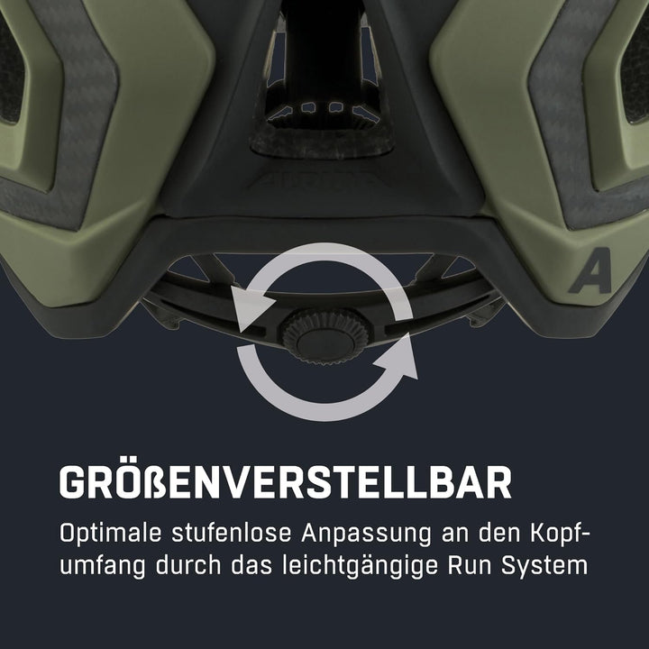 ALPINA ROOTAGE - Extrem Robuster, Carbonfaser-Verstärkter Enduro & Trail Fahrradhelm Mit Kühlenden P