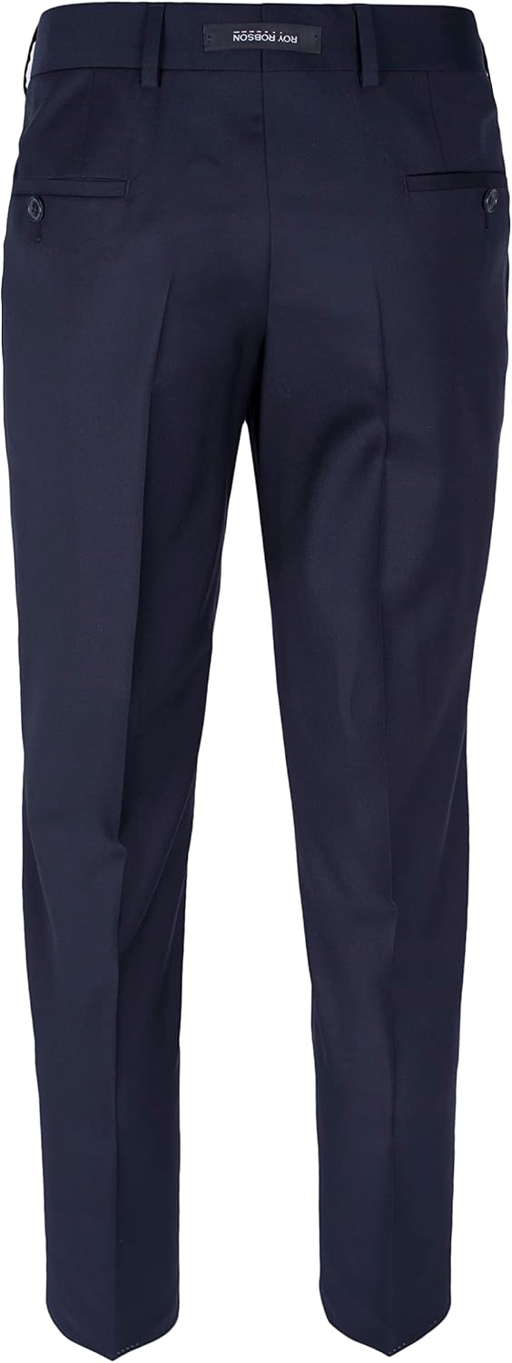 Roy Robson Herren Anzughose Baukasten Reda Super 120s 24 Blau (Marine 19), 24 Blau (Marine 19)