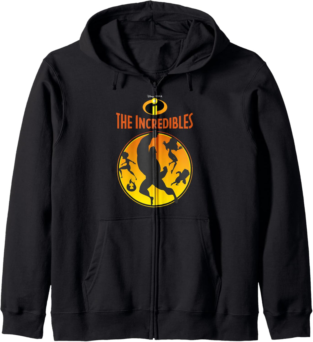 Disney Pixar Incredibles 2 Familien-Silhouette Kapuzenjacke